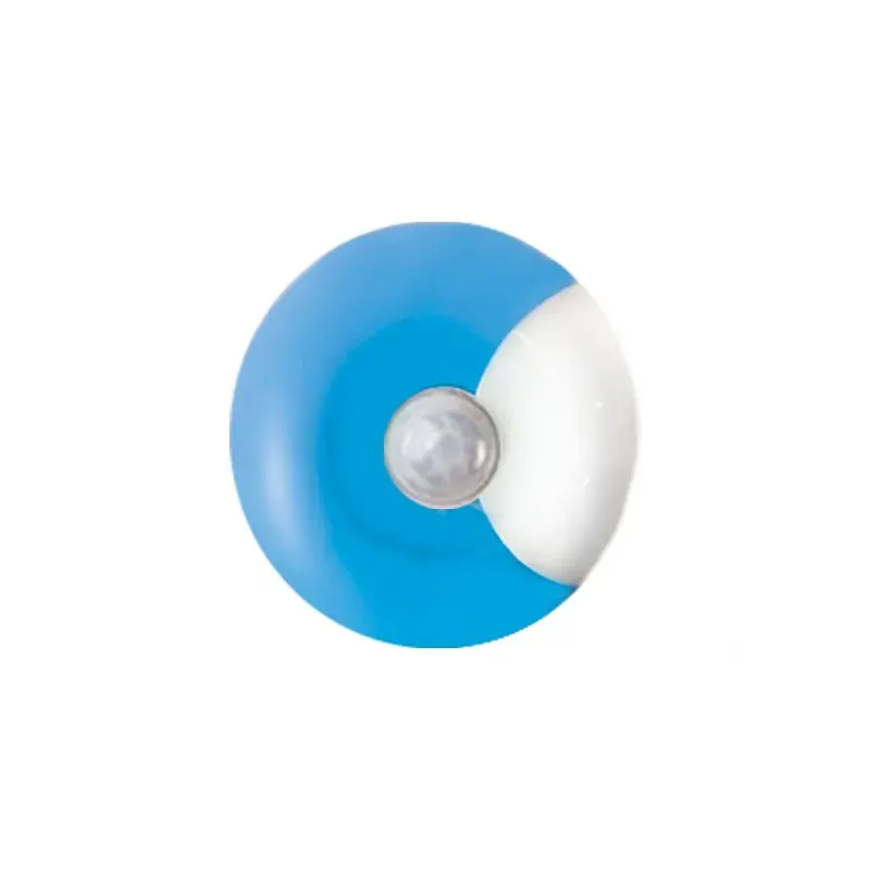 NETTO ΛΑΜΠΑΚΙ ΝΥΧΤΟΣ ΕΠΙΤΟΙΧΟ ΜΠΛΕ ΠΛΑΣΤΙΚΟ LED 0,4W 6000K IP20 80X80X40MM