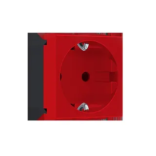 MODYS ΠΡΙΖΑ ΣΟΥΚΟ UPS ΑΣΦΑΛΕΙΑΣ ΚΟΚΚΙΝΗ 2P+E 16A 250VAC IP20