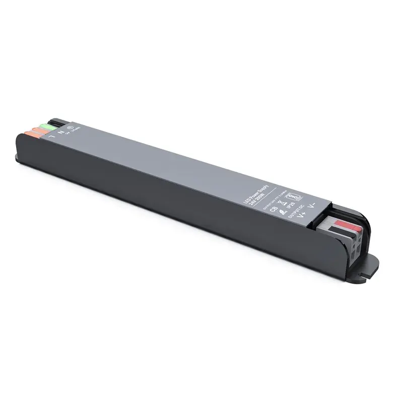 LED CV ΜΕΤΑΛΛΙΚΟ DRIVER 230V AC- 24V DC 200W 8.3A IP20 5YRS