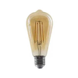 FILAMENT LED ΚΕΧΡΙΜΠΑΡΙ STEP-DIM ST64 8W ΚΕΧΡΙΜΠΑΡΙ 2700K 230V AC 920LM RA80 30000HRS 360° 1xE27