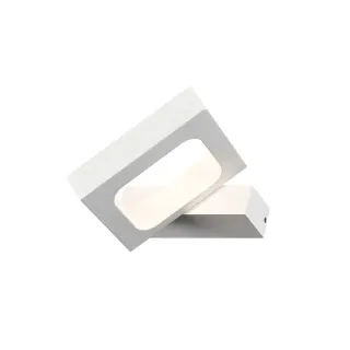CYCLOP-ΦΩΤΙΣΤΙΚΟ ΕΠΙΤΟΙΧΟ ΛΕΥΚΟ ΑΛΟΥΜΙΝΙΟΥ LED COB 6W 3000K 540LM IP20 14,5X13X3CM