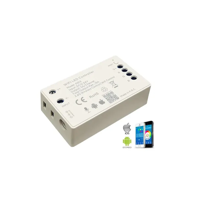 WIFI TUYA LED RGB ΔΙΑΧΕΙΡΙΣΤΗΣ 15A 180W12V & 360W24V