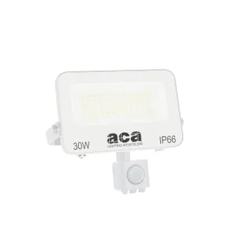 ΠΡΟΒΟΛΕΑΣ LED SMD ΛΕΥΚΟΣ ΜΕ ΑΙΣΘΗΤΗΡΑ 30W 3CCT 3000LM 185-260V RA>80 IP66