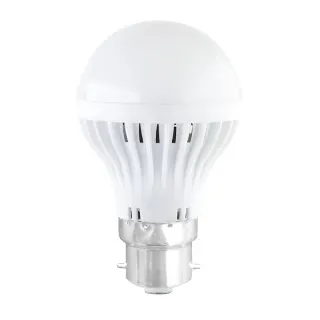 LED SMD B22 A60 6W 3000K 230V AC 400LM RA80 20000HRS 180°