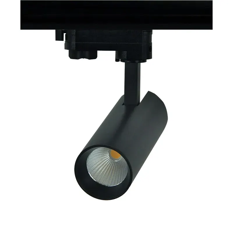 LED ΦΩΤΙΣΤΙΚΟ ΡΑΓΑΣ 230V AC10W 4000K 3-PHASE 36° 1050LM Ra80 Φ55x153mm 5YRS ΑΜΜΩΔΕΣ ΜΑΥΡΟ