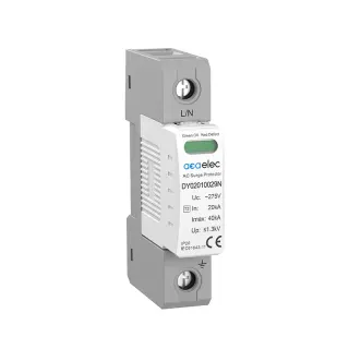 SPD SURGE PROTECTION T2 TYPE 1P 40kA