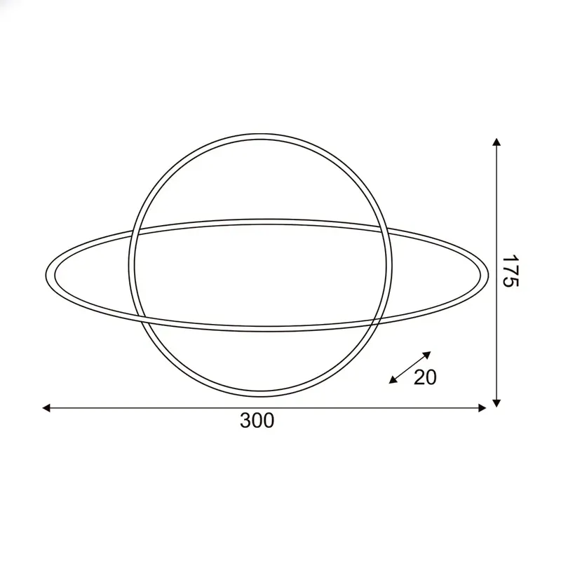 ΠΛΑΝΗΤΗΣ, 116 NEON LED ΛΑΜΠΑΚΙΑ ΜΕ ΜΠΑΤΑΡΙΑ (3xAA)/USB, ΧΡΥΣΟ & ΜΠΛΕ, IP20, 17.5x2x30cm