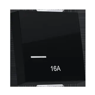 MODYS ΠΛΗΚΤΡΟ ΜΕ ΕΝΔΕΙΞΗ 16Α ΜΑΥΡΟ ΜΑΤ
