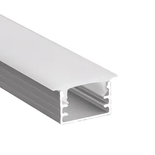 MINA SEMI TRIMLESS ΠΡΟΦΙΛ ΑΛΟΥΜΙΝΙΟΥ ΜΕ ΟΠΑΛ PC ΚΑΛΥΜΜΑ 2m/pc