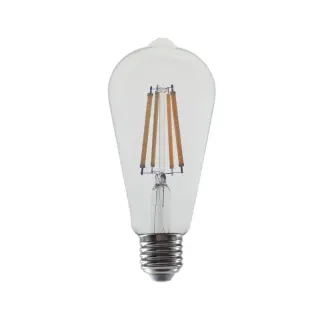 FILAMENT LED ST64 10W 2700K 230V AC 1220LM RA80 30000HRS 360° 1xE27