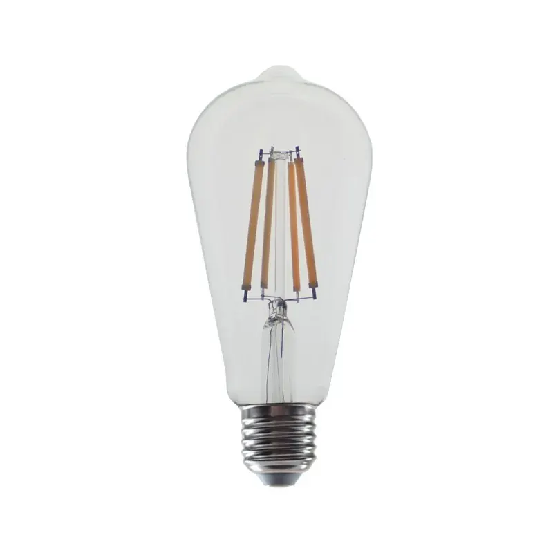 FILAMENT LED ST64 10W 2700K 230V AC 1220LM RA80 30000HRS 360° 1xE27