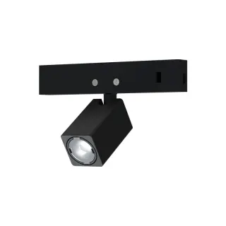 ΜΙΝΙ ΜΑΥΡΟ ΤΕΤΡΑΓΩΝΟ ΜΑΓΝΗΤΙΚΟ ΣΠΟΤ 24V DC 1W 3000K 80LM 24° Ra90 5YRS 12x22mm