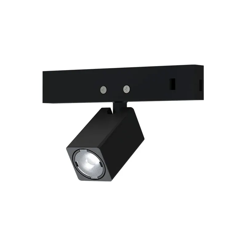 ΜΙΝΙ ΜΑΥΡΟ ΤΕΤΡΑΓΩΝΟ ΜΑΓΝΗΤΙΚΟ ΣΠΟΤ 24V DC 1W 3000K 80LM 24° Ra90 5YRS 12x22mm