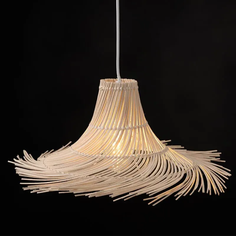 ΚΡΕΜΑΣΤΟ Φ/Σ 1ΧΕ27 RATTAN D65xΗ19CM ΣΥΜΗ