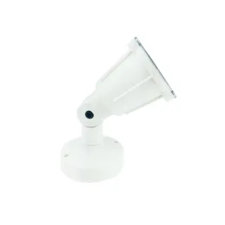 LED PP WHITE SPOT LIGHT230V IP54 6W 3000K 480Lm SMD120°Ra80