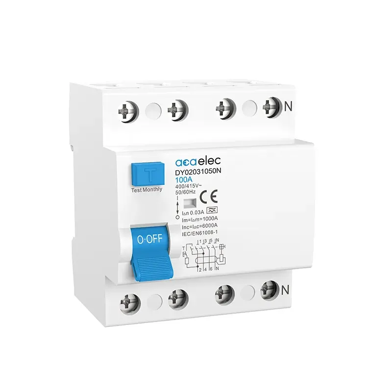 RCCB 4X100A 30MA 4M A-TYPE