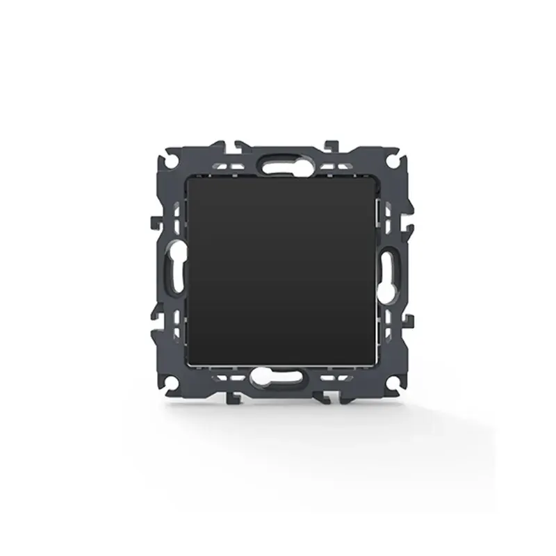 PRIME ΜΠΟΥΤΟΝ ΑΠΛΟ ΜΕ ΚΛΙΠ ΠΛΑΣΤΙΚΟ MAT ΑΝΘΡΑΚΙ 1P 10A 250VAC IP20