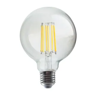 LED FILAMENT E27 G95 12W 2700K 230V AC 1540LM RA80 30000H 360°