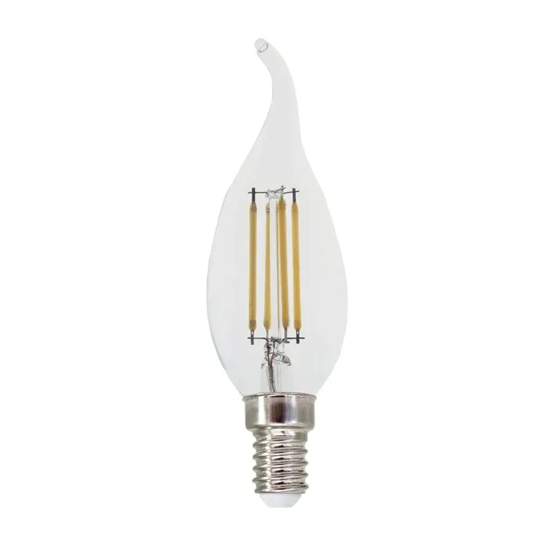 FILAMENT LED DIM C35 5W TIP 4000K 230V AC 690LM RA80 30000HRS 360° 1xE14