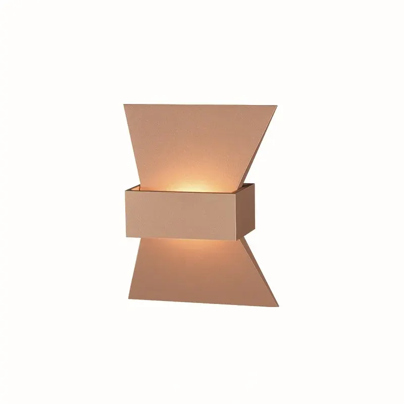 ELEGANT-ΦΩΤΙΣΤΙΚΟ ΕΠΙΤΟΙΧΟ ΧΡΥΣΟ ΑΛΟΥΜΙΝΙΟΥ LED COB 6W 3000K 540LM IP20 20Χ16Χ7CM