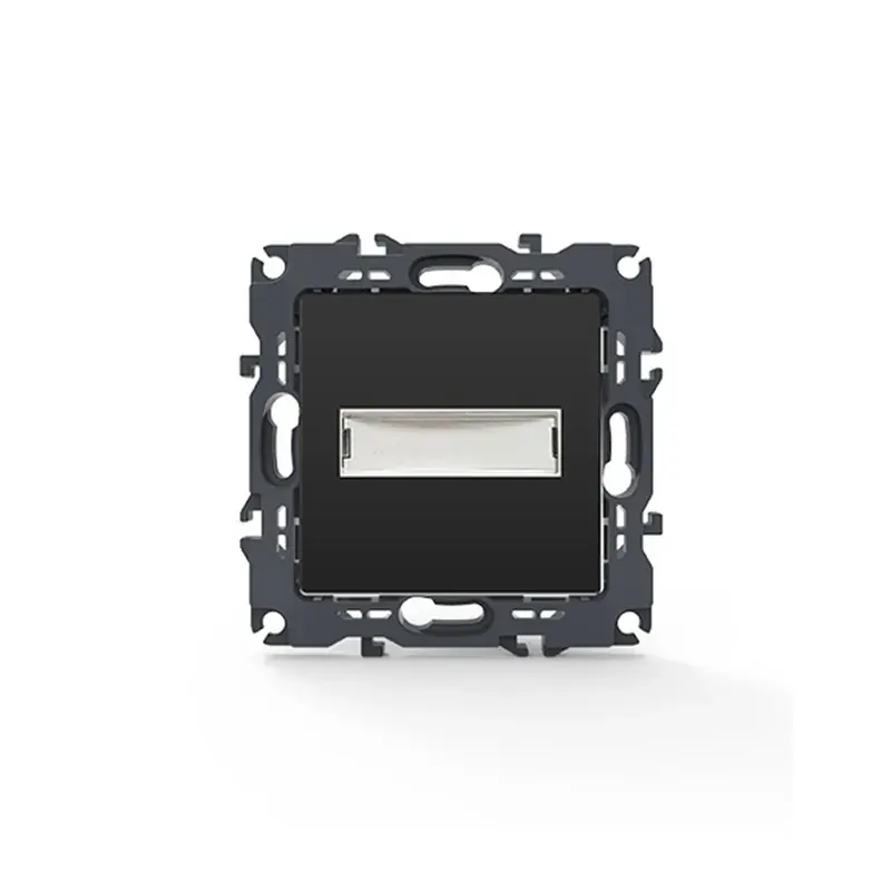 PRIME ΜΠΟΥΤΟΝ ΕΠΙΓΡΑΦΗΣ & LED ΛΥΧΝΙΑ 12VAC ΜΕ ΚΛΙΠ ΠΛΑΣΤΙΚΟ MAT ΑΝΘΡΑΚΙ 1P 10A 250VAC IP20