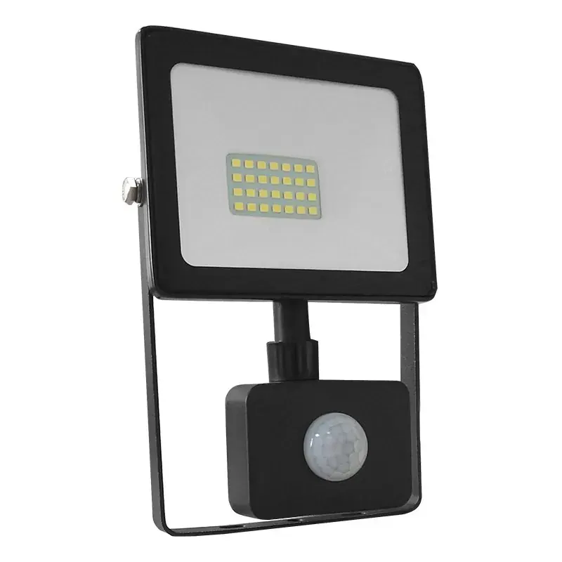 LED SMD ΠΡΟΒΟΛΕΑΣ 230V AC 20W 3000K 1600LM IP66 Ra80 ΜΑΥΡΟ