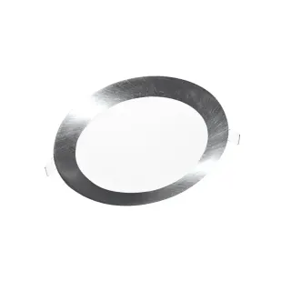 Υ/Κ ROUND NM REC. LED SLIM PANEL 8W 3000K 490Lm 230V Φ120 Ra80