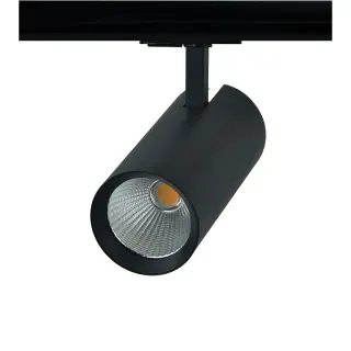 LED ΦΩΤΙΣΤΙΚΟ ΡΑΓΑΣ 230V AC 27W 3000K 1-PHASE 36° 3120LM Ra80 Φ74x170mm 5YRS ΑΜΜΩΔΕΣ ΜΑΥΡΟ