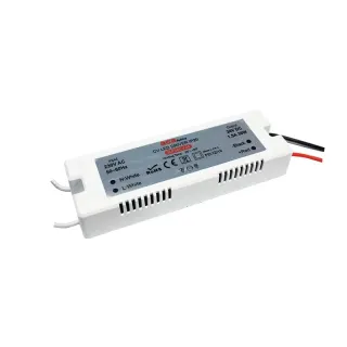 ΜΙΝΙ ΠΛΑΣΤΙΚΟ CV LED DRIVER 36W 230V AC24V DC 1.5A IP20 ΜΕ ΚΑΛΩΔΙΑ