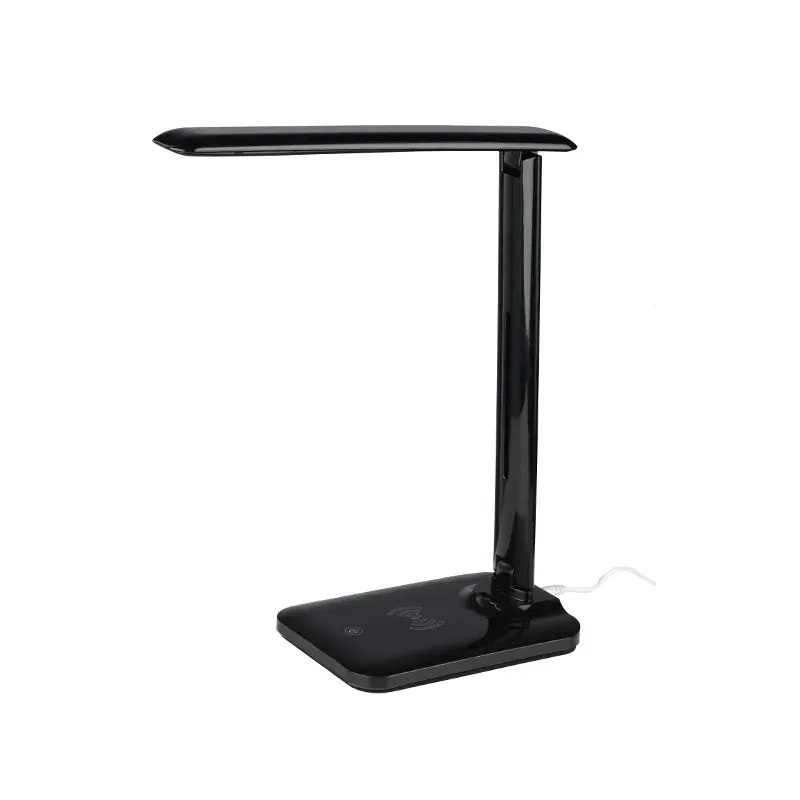 NETTO ΕΠΙΤΡΑΠΕΖΙΟ Φ/Σ LED 5W ΜΑΥΡΟ CCT 320LM+TOUCH SWITCH+WIRELESS/USB CHARGER FUTUR2