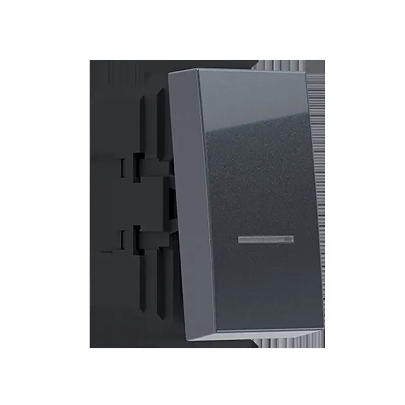 MODYS ΜΠΟΥΤΟΝ ΑΠΛΟ ΑΝΘΡΑΚΙ 1P 10A 250VAC IP20