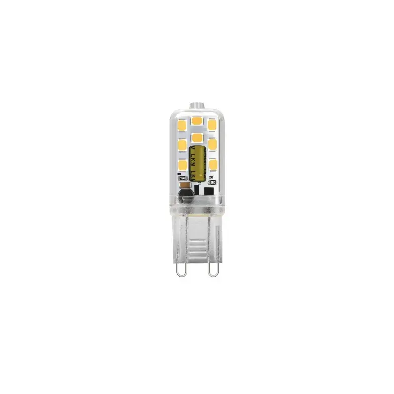 LED SMD ΠΛΑΣΤΙΚΟ ΔΙΑΦΑΝΟ 3W 4000K 230V AC 260LM RA80 30000HRS 300° 1xG9