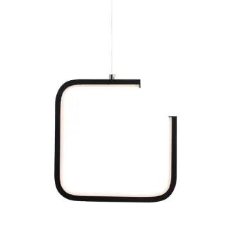NETTO ΦΩΤΙΣΤΙΚΟ ΚΡΕΜΑΣΤΟ ΜΑΥΡΟ ΜΑΤ ΜΕΤΑΛΛΙΚΟ LED 8W 3000K 780Lm IP20 220Χ1290MM