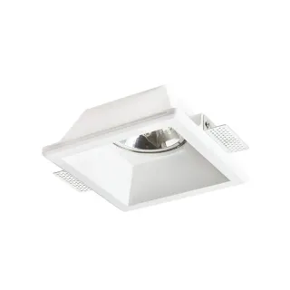 ΤΕΤΡΑΓΩΝΟ ΓΥΨΙΝΟ TRIMLESS ΣΠΟΤ ABBY AR111 GU10