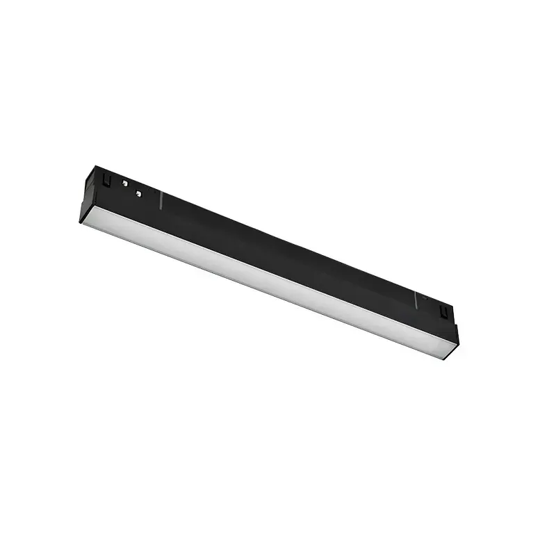ΦΩΤΙΣΤΙΚΟ ΡΑΓΑΣ ΜΑΓΝΗΤΙΚΟ 48V DC 10W 3000K 800LM 110° OSRAM Ra90 L300mm ΜΑΥΡΟ