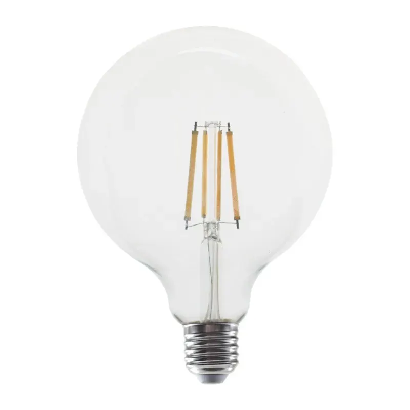 LED FILAMENT E27 G125 10W 4000K 230V AC 1260LM RA80 30000H 360°