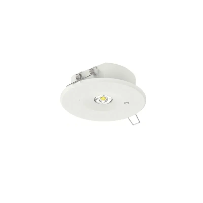 LED ΦΩΤΙΣΤΙΚΟ ΑΣΦΑΛΕΙΑΣ ΜΗ ΣΥΝΕΧΟΥΣ 230V AC 1.2W 6000K 150LM IP20 3HRS ΜΕ ΚΟΥΜΠΙ ΔΟΚΙΜΗΣ