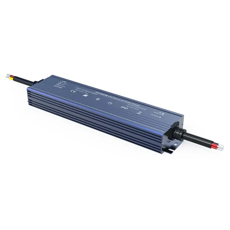 LED CV ΜΕΤΑΛΛΙΚΟ DRIVER 300W 230V AC- 24V DC 12.5A IP67 5YRS
