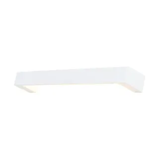 NETTO ΦΩΤΙΣΤΙΚΟ ΕΠΙΤΟΙΧΟ ΛΕΥΚΟ ΑΛΟΥΜΙΝΙΟ LED 12W 3000K 1050Lm IP20 600X63,5MM
