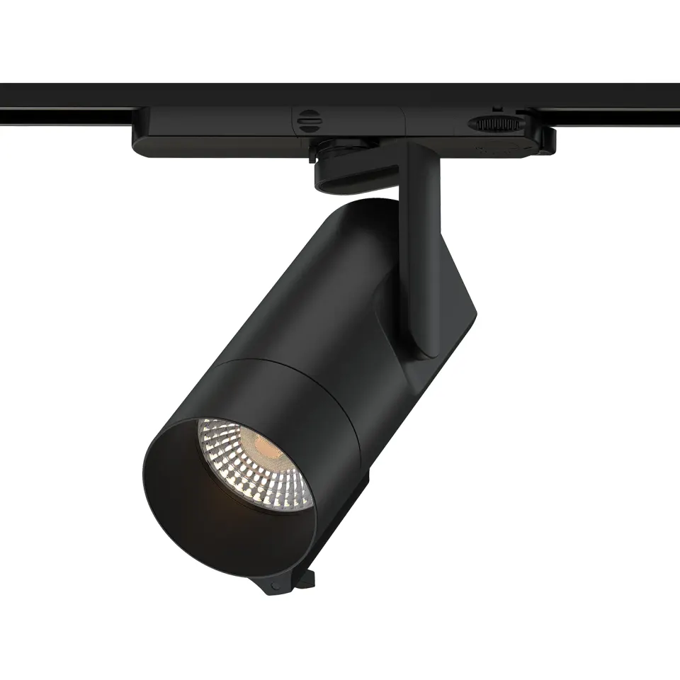 AI KANO ΣΠΟΤ ΡΑΓΑΣ ΜΑΥΡΟ ΑΛΟΥΜΙΝΙΟΥ ΜΕ ΔΙΠΛΟ ΑΙΣΘΗΤΗΡΑ 4 ΚΑΛΩΔΙΩΝ&BT 20W RGBW 220-240V 24° Φ70x162mm