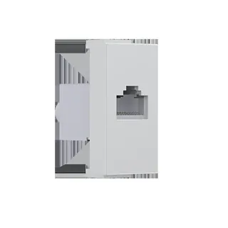 MODYS ΠΡΙΖΑ ΔΙΚΤΥΟΥ ΙΒΟΥΑΡ RJ45 CAT.6 IP20 ΜΕ ΘΩΡΑΚΙΣΗ