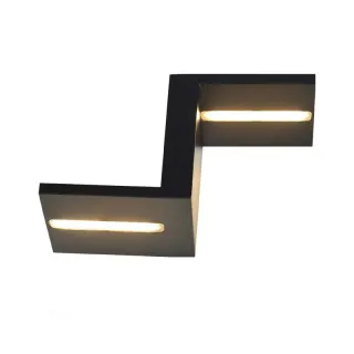 NETTO ΦΩΤΙΣΤΙΚΟ ΚΡΕΜΑΣΤΟ ΜΑΥΡΟ ΜΑΤ ΜΕΤΑΛΛΙΚΟ LED 8W 3000K 660Lm IP20 230Χ210Χ100mm