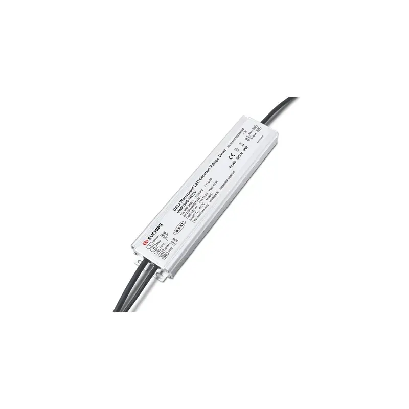 LED CV DALI2 ΜΕΤΑΛΛΙΚΟ DRIVER 230V AC- 24V DC 150W 6.25A IP67 5YRS EUCHIPS