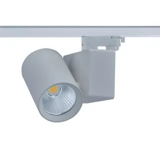 LED ΦΩΤΙΣΤΙΚΟ ΡΑΓΑΣ 230V AC 20W 4000K 1-PHASE 34° 2100LM Ra80 ΓΚΡΙ