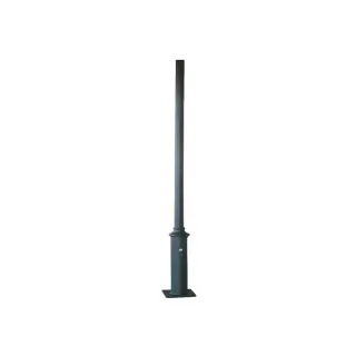 POLE SININ – ΚΟΛΩΝΑ ΧΑΛΥΒΔΙΝΗ ΓΙΑ ΒΑΣΗ 200x200mm ΠΛΑΚΑ ΕΔΡΑΣΗΣ RAL 7016M Φ89x140x4000mm