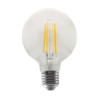 LED FILAMENT E27 G80 10W 4000K 230V AC 1260LM RA80 30000H 360°