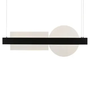 NETTO ΦΩΤΙΣΤΙΚΟ ΚΡΕΜΑΣΤΟ ΜΑΥΡΟ ΜΕΤΑΛΛΙΚΟ LED 20W 3000K 2150Lm IP20 1000Χ1200mm