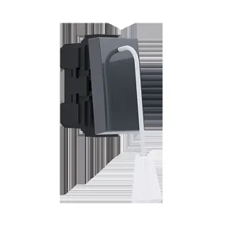 MODYS ΜΠΟΥΤΟΝ ΤΡΑΒΗΧΤΟ ΑΝΘΡΑΚΙ 1P 10A 250VAC IP20