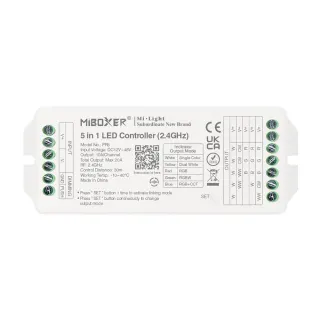 LED CONTROLLER 2,4GHz 5 IN 1,TOTAL OUTPUT MAX 20A