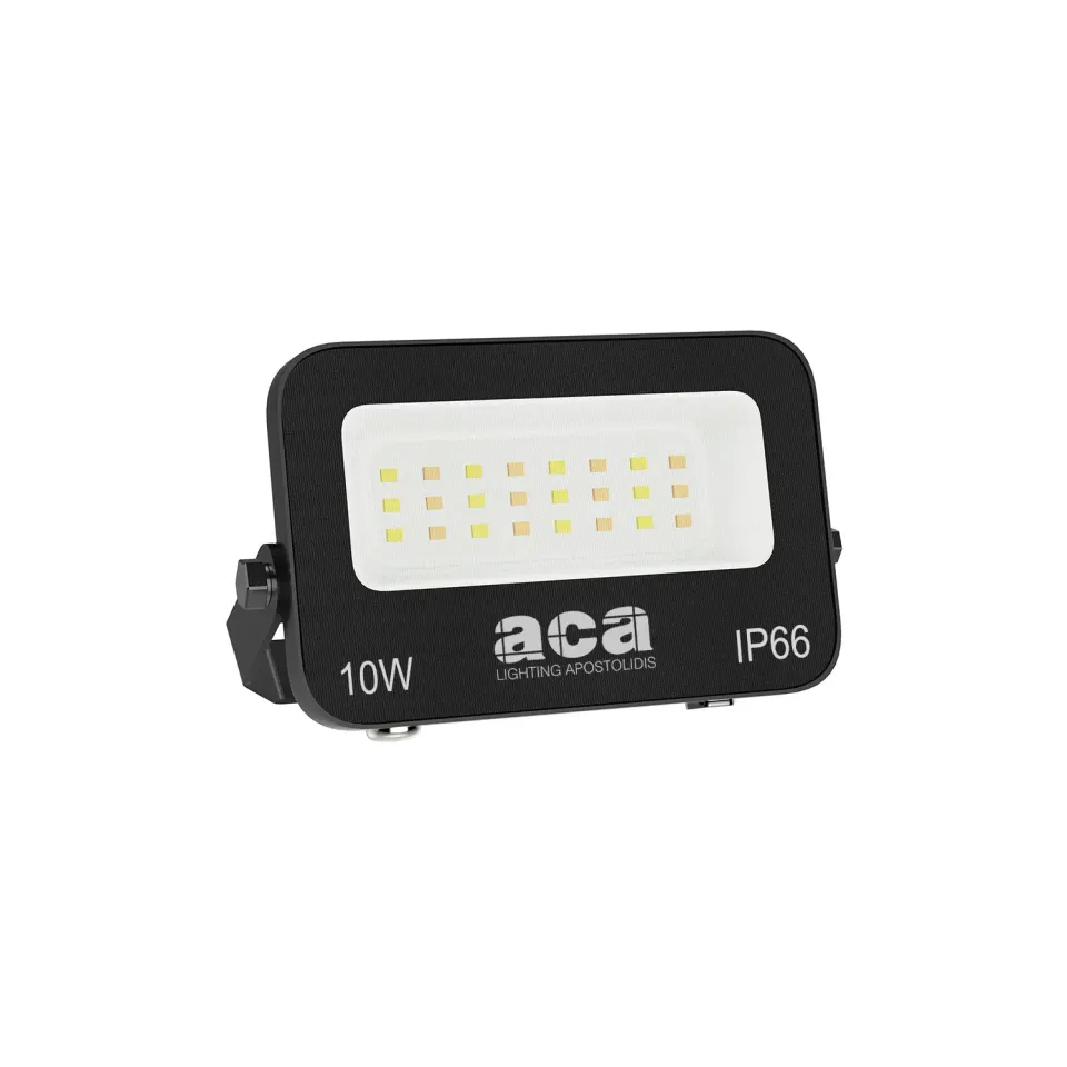 ΠΡΟΒΟΛΕΑΣ LED SMD ΜΑΥΡΟΣ 10W 3CCT 1000LM 185-265V RA>80 IP66